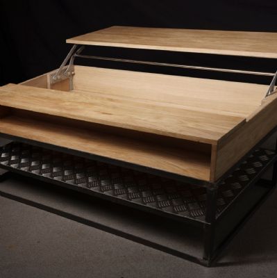 Toby G-F - Coffee Table (with lift-up section)